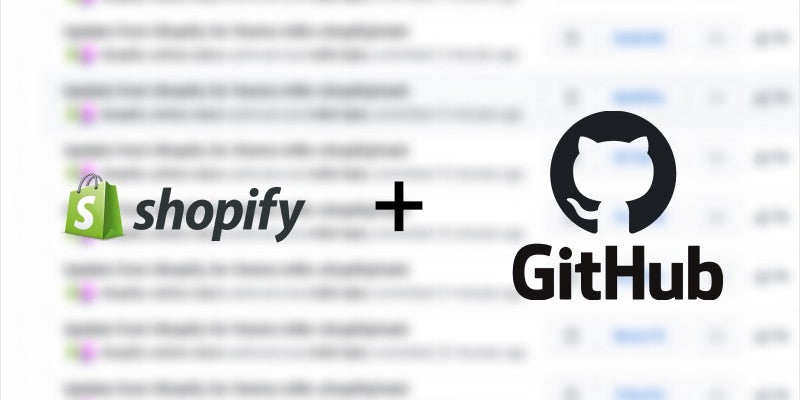 Shopify github intergration